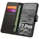 Etui z klapką Bizon Case Pocket do Xiaomi POCO F7 Pro / F7 Ultra czarne