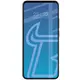 Szkło hartowane Bizon Glass Edge 3D do Oppo Reno13 Pro czarna ramka