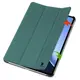 Etui z klapką Bizon Case Tab Croc do OnePlus Pad 3 / 2 Pro / OPPO Pad 4 / 4 Pro ciemnozielone