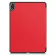 Etui z klapką Bizon Case Tab Croc do OnePlus Pad 3 / 2 Pro / OPPO Pad 4 / 4 Pro czerwone