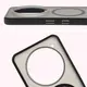 Etui z pierścieniem magnetycznym Bizon Case MatteO do Nothing Phone (3a) Pro przydymione-czarne