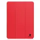 Etui z klapką Bizon Case Tab Croc do OnePlus Pad 3 / 2 Pro / OPPO Pad 4 / 4 Pro czerwone