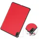 Etui z klapką Bizon Case Tab Croc do OnePlus Pad 3 / 2 Pro / OPPO Pad 4 / 4 Pro czerwone