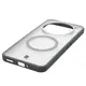 Etui z pierścieniem magnetycznym Bizon Case MatteO do Nothing Phone (3a) Pro przydymione-szare