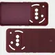Pancerne etui Bizon Case Tur do Nothing Phone (3a) burgundowe