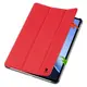 Etui z klapką Bizon Case Tab Croc do OnePlus Pad 3 / 2 Pro / OPPO Pad 4 / 4 Pro czerwone