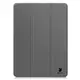 Etui z klapką Bizon Case Tab Croc do OnePlus Pad 3 / 2 Pro / OPPO Pad 4 / 4 Pro szare