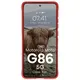 Pancerne etui Bizon Case Tur do Motorola Moto G86 5G czerwone