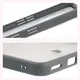 Etui Bizon Case Angelo do Nothing Phone (3a) Pro półprzezroczyste z szarą ramką