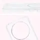 Etui z pierścieniem magnetycznym Bizon Case CrystalO do Nothing Phone (3a) Pro przezroczyste
