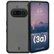 Etui Bizon Case Angelo do Nothing Phone (3a) przydymione z czarną ramką