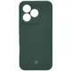 Silikonowe etui Bizon Soft Case do Honor 400 Lite 5G ciemnozielone