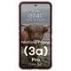 Pancerne etui Bizon Case Tur do Nothing Phone (3a) Pro burgundowe