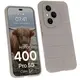 Pancerne etui Bizon Case Tur do Honor 400 Pro jasnoszare