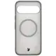 Etui z pierścieniem magnetycznym Bizon Case MatteO do Pixel 10 Pro XL przydymione-szare