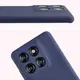 Silikonowe etui Bizon Soft Case do Motorola Edge 60 Fusion / 60 ciemnoniebieskie