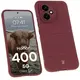 Pancerne etui Bizon Case Tur do Honor 400 5G burgundowe