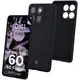 Silikonowe etui Bizon Soft Case do Motorola Edge 60 Fusion / 60 czarne