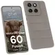 Pancerne etui Bizon Case Tur do Motorola Edge 60 / 60 Fusion jasnoszare