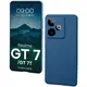 Etui Bizon Case Łupka do Realme GT 7 / 7T niebieskie