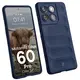 Pancerne etui Bizon Case Tur do Motorola Edge 60 Pro granatowe