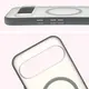 Etui z pierścieniem magnetycznym Bizon Case MatteO do Pixel 10 Pro XL przydymione-szare