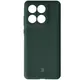 Silikonowe etui Bizon Soft Case do Motorola Edge 60 Fusion / 60 ciemnozielone