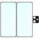 2x szkło na ekran + 1x szkło na aparat Bizon Edge 2 Pack do Realme GT 7 / 7T