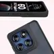 Etui z uchwytem na palec Bizon Case Hybrid Ring do Motorola Edge 60 Fusion / 60 przydymione z czarną ramką