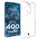 Elastyczne etui + 2x folia na ekran Bizon Case Clear Pack do Honor 400 Pro