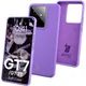 Silikonowe etui Bizon Soft Case do Realme GT 7 / 7T fioletowe