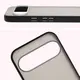 Etui Bizon Case Angelo do Google Pixel 10 Pro XL przydymione z czarną ramką