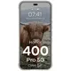 Pancerne etui Bizon Case Tur do Honor 400 Pro jasnoszare
