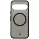 Etui z pierścieniem magnetycznym Bizon Case MatteO do Pixel 10 / 10 Pro przydymione-czarne