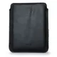 Skórzane etui LURESKO MASTER S na ebook 162x113x9mm (czarny gładki czarna nić)