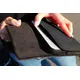 Skórzane etui ochronne LURESKO ELLA XXL na telefon - 170x85x12 / do torebki plecaka (czarny)