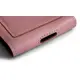 Skórzane etui na szyję / do paska / do szlufki kabura pionowa LURESKO HECTOR XXL 167x78x10mm (różowy gładki biała nić)