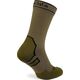 Bridgedale Skarpety wodoodporne Bridgedale StormSock Mid Boot - khaki/olive 44 - 47