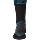 Bridgedale Skarpety wodoodporne Bridgedale StormSock Mid Boot - black/blue 48+