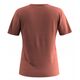 Koszulka bawełniana damska Salewa Eagle Logo Patch T-Shirt - etruscan red rozmiar: xs