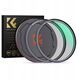 Zestaw 3w1 Filtr Polaryzacyjny Cpl Pierścień Magnetyczny Dekielek K&f 52 Mm / Sku.1701