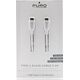 Kabel USB X-One USB-C - USB-C 2 m Biały (CUSBCUSBC2MTWHI)