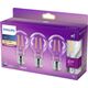 Philips Żarówka LED Philips E27, 4.3W, 470lm, 2700K 3 szt.