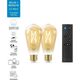 WiZ WiZ,ST64 Edison,7W,2000-5000,ST64,E27,2 pcs lightsource + 1 remote controller