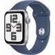 Apple Watch SE OLED 44 mm Cyfrowy 368 x 448 px Ekran dotykowy Srebrny Wi-Fi GPS