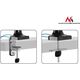 Maclean Uchwyt biurkowy na monitor 13" - 27" (MC-673)