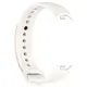 Silikonowy pasek Bizon Strap Watch Silicone do Xiaomi Smart Band 9 / 9 NFC / 8 biały
