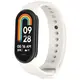 Silikonowy pasek Bizon Strap Watch Silicone do Xiaomi Smart Band 9 / 9 NFC / 8 biały