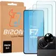 3x szkło na ekran + 1x na aparat BIZON Clear 2 Pack do Xiaomi Poco F7 Ultra