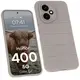 Pancerne etui Bizon Case Tur do Honor 400 5G jasnoszare